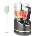 Electric Mini Food Processor with 200 Watts 2-Cup Prep Bowl for Mincing Chopp...