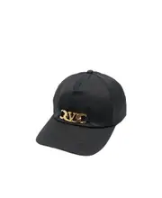 VLogo logo-plaque baseball cap S Black