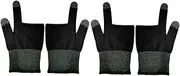 KITANDOVE 1 Pair Touchscreen Gaming Gloves for Men Breathable Comfort Finger Gloves for Seamless Movement Winter Gaming for Mobile Games and Outdoor Activities