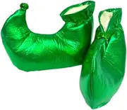 Clown Shoes Covers Men Women Novelty Party Costume Accessories, Green