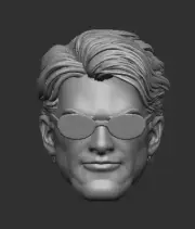 Matt Murdock Daredevil v1 custom head for 4" 6" 7" 12" Marvel action figures