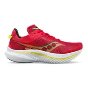 Saucony Womens Kinvara 14 Comfortable Lace Up Athletic Shoes - Red