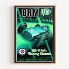 BRM - British Racing Motors - 1949 Car Racing Poster Print