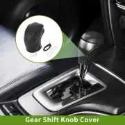 1 Set Car Gear Shift Knob Cover for Toyota Tacoma 2016-2022 Pebbled Black (for: Toyota)