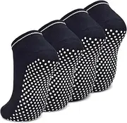 [DWG] Anti Slip Non Skid Slipper Socks with Grips Sticky Home Hospital Athletic Socks for Adult Women Men