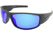 Mangrove Jacks Two Toes C8 Matte Black / Ice Blue Revo Polarised Lenses