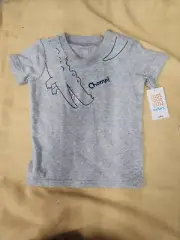 Carters Just One You 24m Grey Alligator Tshirt
