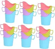 Happyyami Insulated Tumblers Cup Holders Heat-Resistant Cup Stands Paper Holders Insulated Coffee Covers for Office Random Color