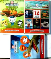 Octonauts 3 DVD Set 12 Rescue Mission Crocodiles & Crabs Slime Time