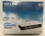 TP Link TL-R860 8 Port Cable Router-New