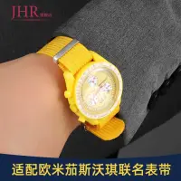 在飛比找蝦皮商城精選優惠-適配SWATCH OMEGA歐米茄斯沃琪聯名手錶帶太陽行星系