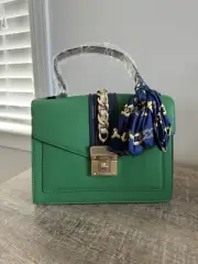 NWT ALDO Aldo glendaa scarves shoulder Messenger bag In Green