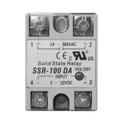 2 pcs Solid State Relay for FOTEK SSR-100DA 100A DC-AC 3-32VDC 24-380VAC