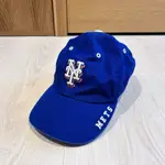 NY METS棒球帽 FAVORITE MLB 鴨舌帽 帽子 藍色 老帽 紐約大都會