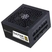 Silverstone DA750R Black 750W ATX 3.1 Power Supply 80Plus Gold - Silent running - 120mm fan with 18 dBA - Fully Modular [SST-DA750R-GMA]