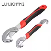 Universal Key Pipe Wrench 8-22 / 22-32mm Open End Spanner Set High-carbon Steel