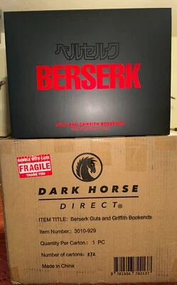 NEW Berserk Guts & Griffith Bookends - Dark Horse Direct | Limited Edition /1000