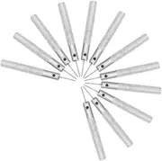 SECFOU 12pcs Mobile Phone Card Removal Pin Watch Band Pins Replacement Kit Sim Tray Ejector Tool Watch Pin Tool Strap Remover Watch Cell Phone Tool Remove The Card Needle
