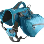 Kurgo Baxter Dog Backpack - Coastal Blue