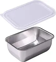Ernest A-77522 Tsubamesanjo Bat (with Lid), Deep Shape, Square Type, 1/4 Size, Stainless Steel (Square Bat with Lid for Cooking), Popular Brand of Major Restaurants