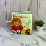 Mudpie Pumpkin Patch Book Soft Crinkle Halloween Thanksgiving