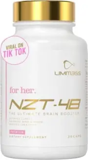 NZT-48 Premium Brain Booster for Her - Female Brain Booster - Brain Supplement