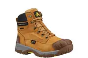 Amblers Mens FS986 Nubuck Safety Boots (Honey) - UTFS10265