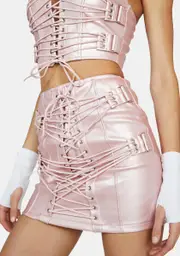 Cute Cosmic Phenomena Mini Skirt