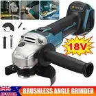 Brushless Cordless Angle Grinder 125mm Replacements For Makita 18V Battery Tool