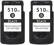 2 x Generic PG510 Black Ink Cartridges Compatible with Canon PG-510 for Canon PIXMA IP2700 MP240 MP250 MP270 MP280 MP282 MP480 490 MP492 MP495 MX320 MX330 MX340 MX350 MX360 MX410 MX420 MP230
