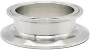 1.5" 2" 2.5"3"4"Tri Clamp Reducer End Cover SS304 Flange 50.5 64 77.5 91 119mm Ferrule Sanitary Homebrew Beer Pipe Fitting (Color : 3 inch x 4 inch, Size : 2 PCS)