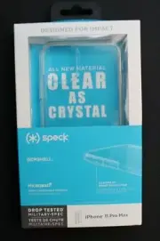 Speck iPhone case 11 Pro Max GEMSHELL Clear 2019, New in box