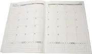 SECFOU Portable Planner Book Daily Scheduling Notepad for Home Office School and Travel Lightweight and Convenient Management