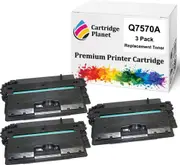 3 Pack Compatible Toner Cartridge Replacement for HP Q7570A 70A (15,000 Pages) for HP Laserjet M5025 MFP M5035 MFP M5035x MFP M5035xs MFP
