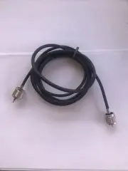 79” RG-58 Jumper UHF HAM CB VHF UHF RF Radio PL-259 Coax Cable PL Male