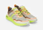 ZEROGRAND OUTPACE RUNNER MORNING FOG/IRONSTONE/SHOCKING ORANGE/SAFETY YELLOW