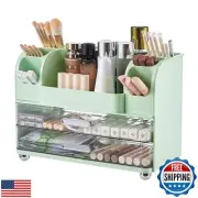 UFORU Makeup Organizer for Vanity with 2 Large Drawers, Cosmetic Display Case