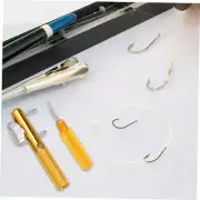 1 Set Manual Fishing Hook Knotter Dual-use Fishing Knot-tying Tool for Adults