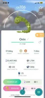 SHINY ONIX