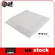 15.15 Pounds Aluminum Portable Self Supporting Angled Entry Threshold Ramp Ideal