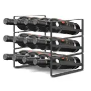 3 Tier Tabletop Stackable Wine Rack，Countertop for Kitchen Pantry Cabinet for...