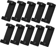 Practical Phone Tripod Mount Adapter 10 Pack Eva Abs Phone Holders for Tripod Secure Fit for Live Streaming Photography Meetings