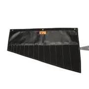 16-Pocket Wrench Roll SAE & Metric Organizer Durable Tool Bag for Mechanics H...