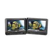 Laser 9" Portable Dual-Screen DVD Player LASER-PT9-DUALD