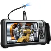 DEPSTECH 7'' IPS Screen Borescope, Triple Lens Endoscope Camera with Light, S...