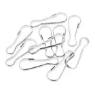 10 Pcs Stainless Steel Hook Fixing Buckle for Pet Hammock Clasp Hooks