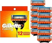 Gillette Manual Cartridge, Fusion, 12-Count Packages