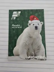 Frontier Trading Card Holiday Polar Bear Collectible Rare