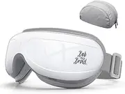 BOB AND BRAD Eye Massager with Heat, Smart Eye Massage with White Noise Music, Rechargeable Temple Eye Mask for Relax Eye Strain Dry Eye Dark Circles, Electric Face Massager Improve Sleep, Ideal Gifts