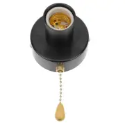 Bedside Light Switch Pull Chain Extension Cord Fixture Lampholder Socket
